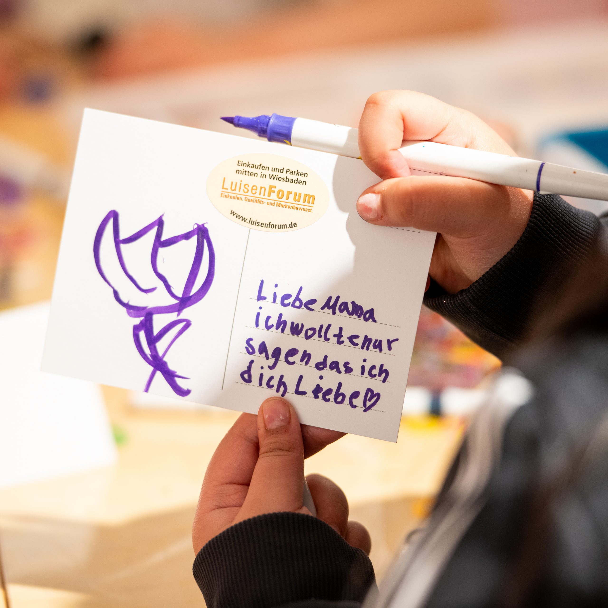 Grußkarte zum Muttertag