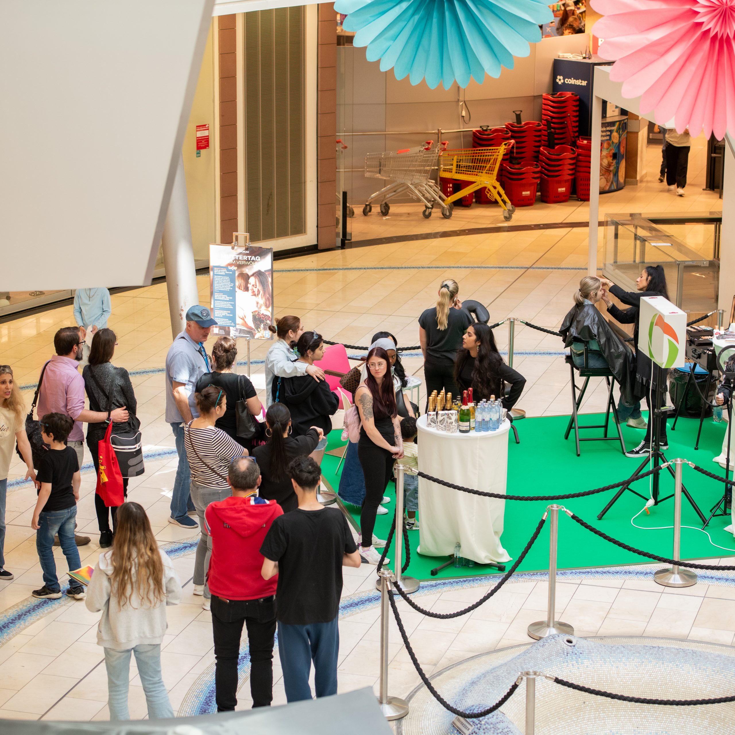 Besucherandrang bei Muttertagsaktion